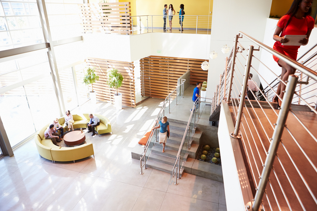 Reception Area of Office